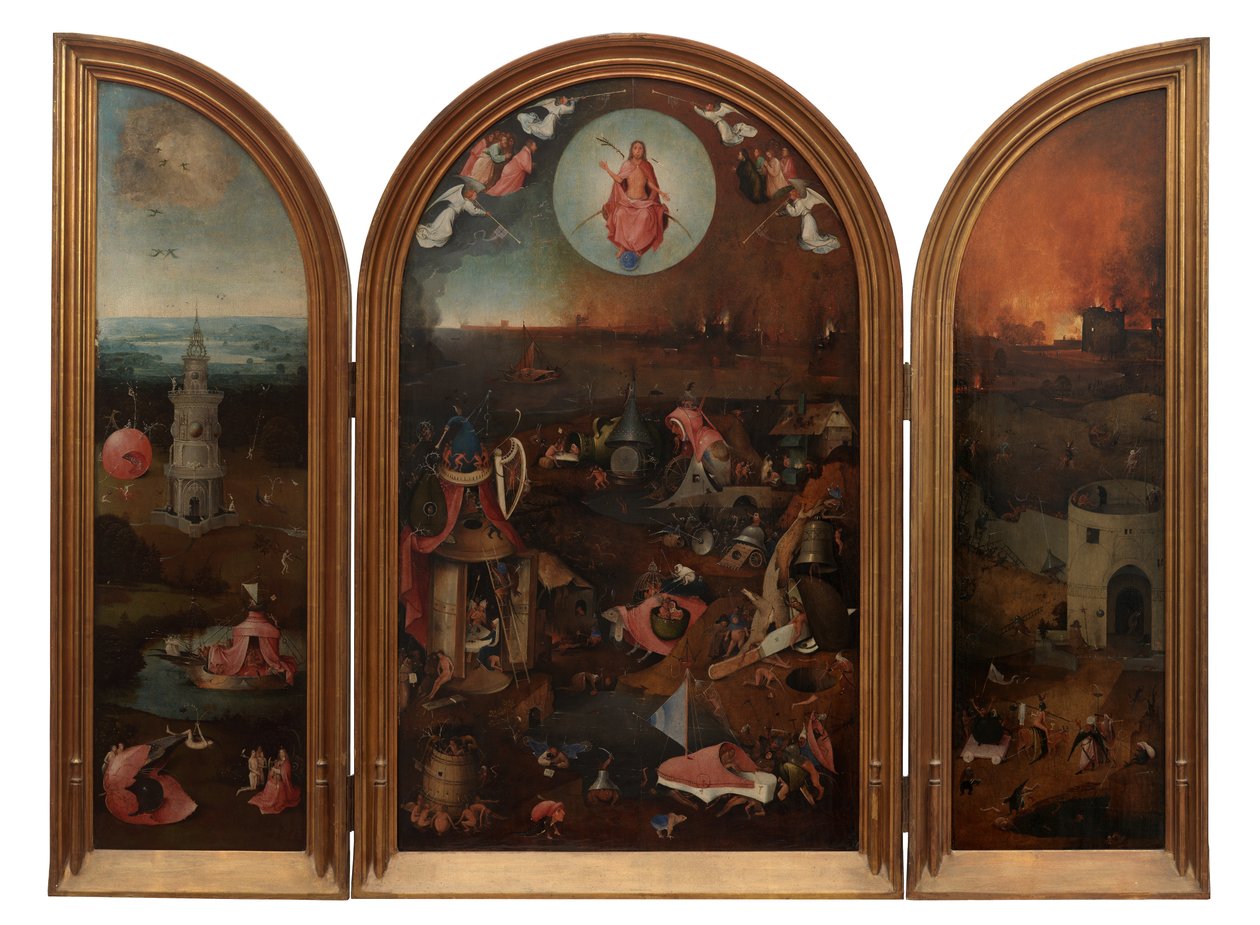 El Juicio Final (óleo sobre tabla) de Hieronymus Bosch
