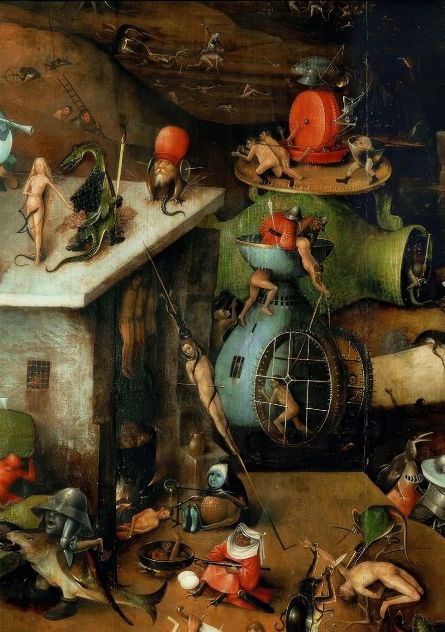 El juicio final de Hieronymus Bosch