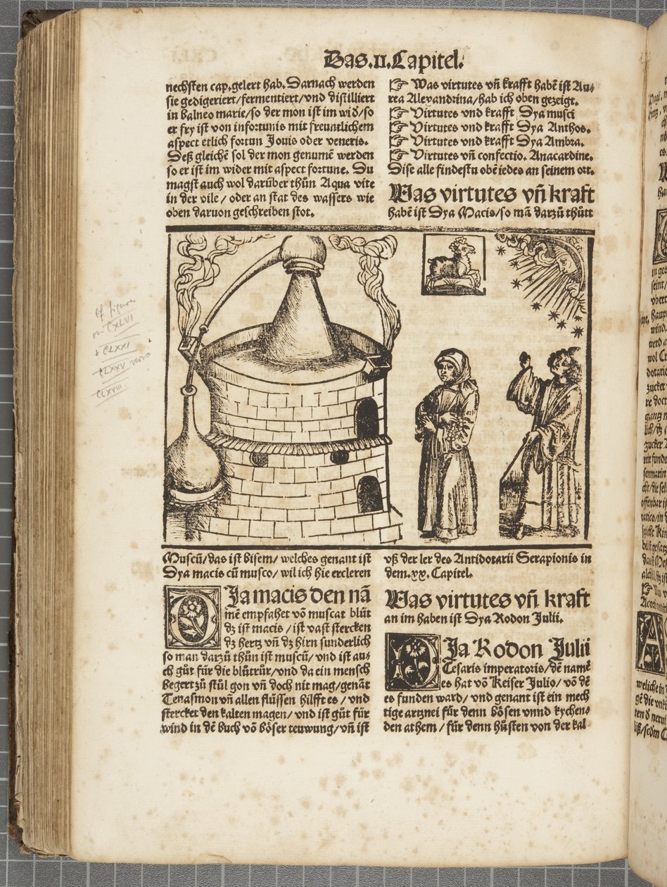 El libro de la destilación de Hieronymus Brunschwig