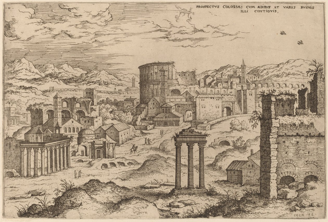 Vista del Foro de Hieronymus Cock