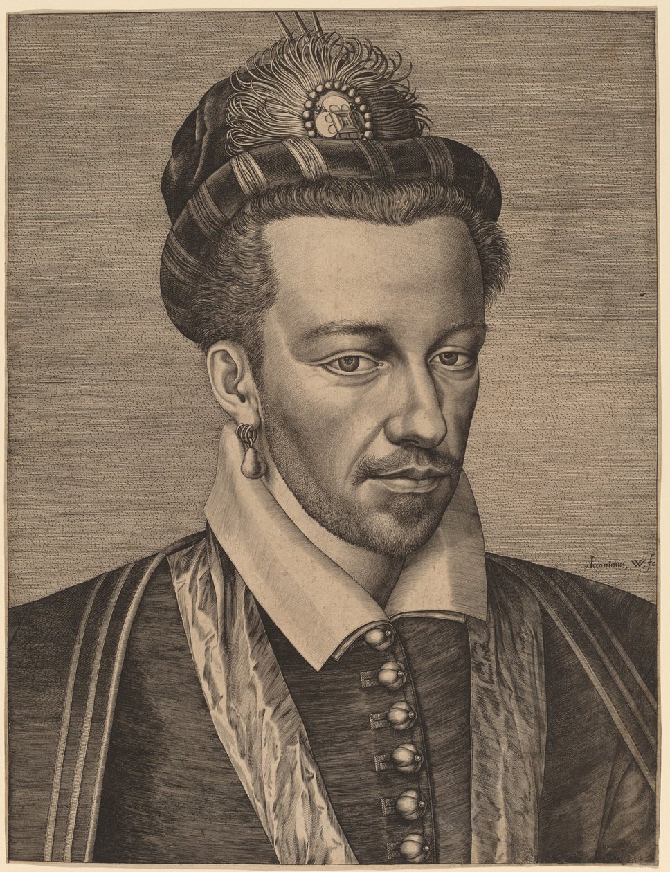 Enrique de Navarra de Hieronymus Wierix