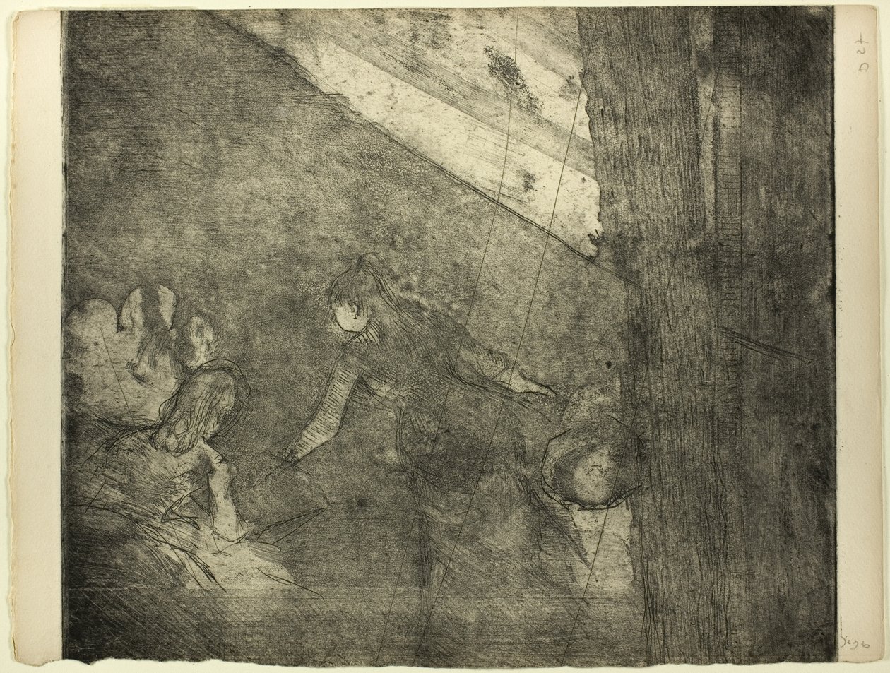 En el Café des Ambassadeurs de Hilaire Germain Edgar Degas