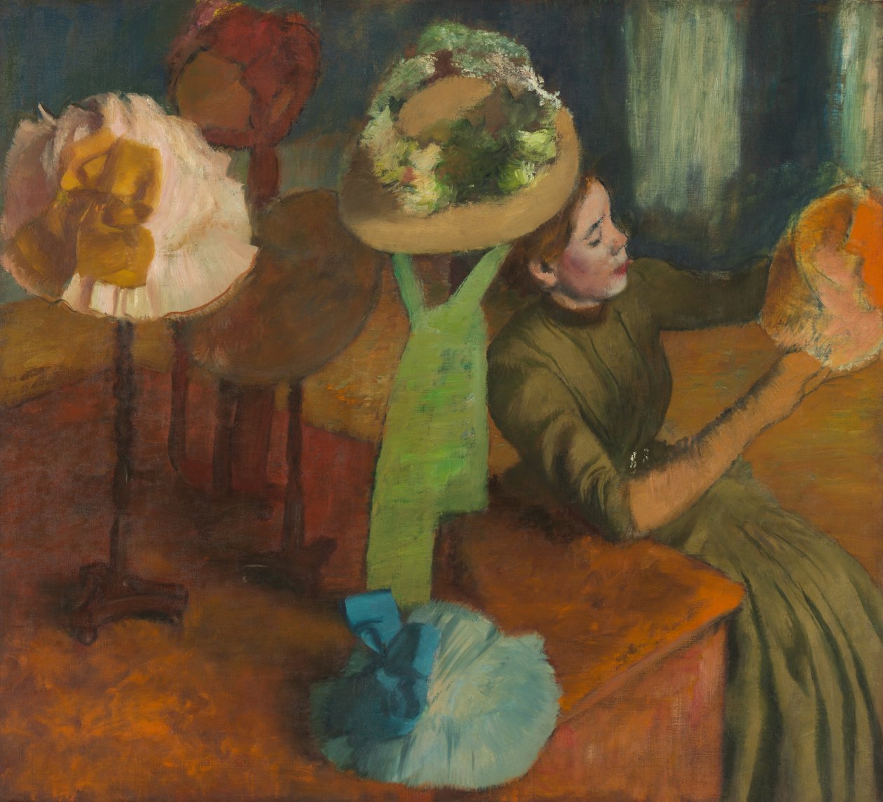 La sombrerería de Hilaire Germain Edgar Degas