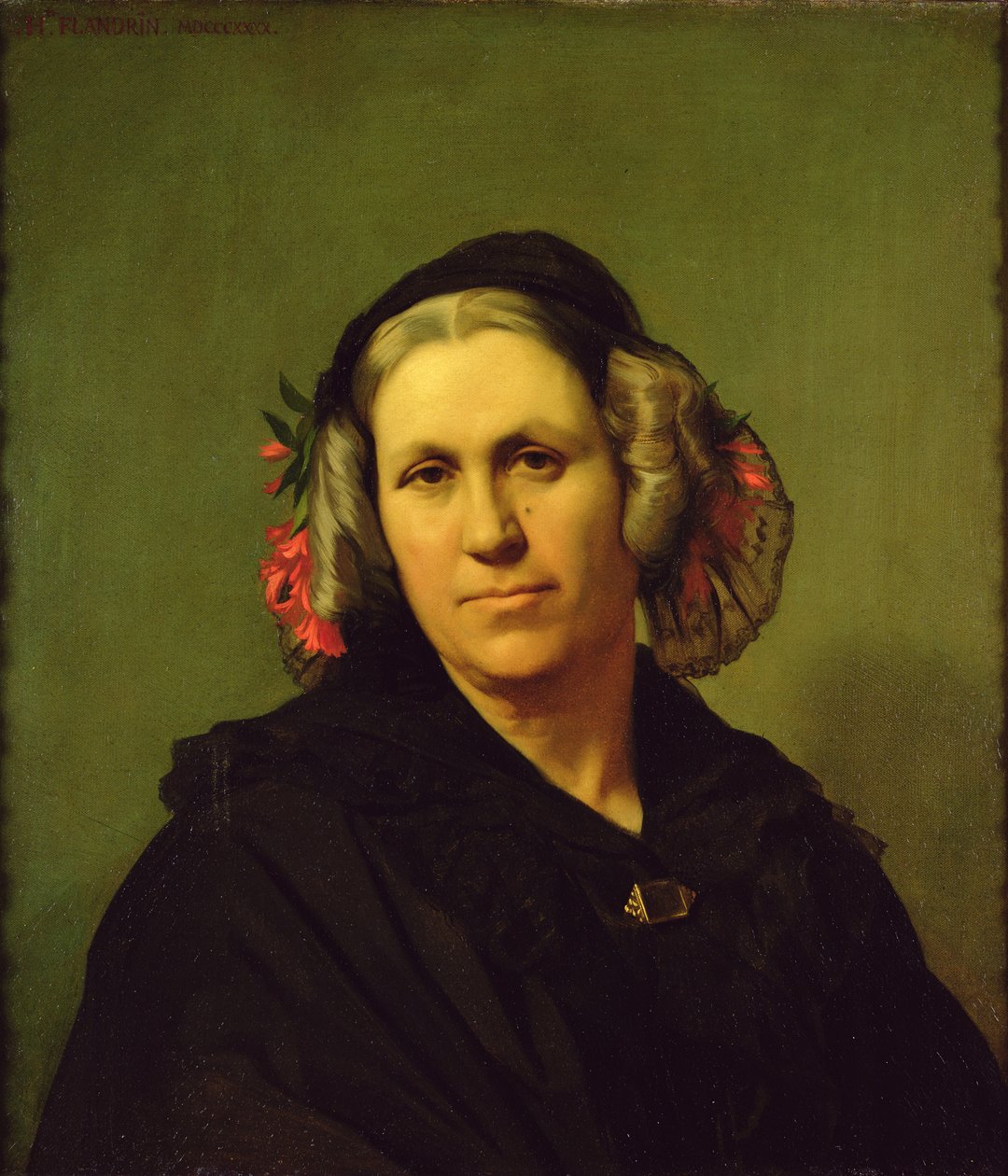 Madame Vinet, 1840 de Hippolyte Flandrin