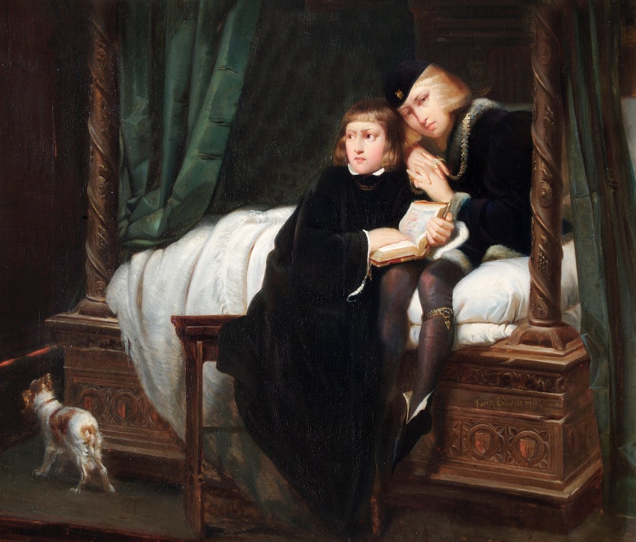 Los Príncipes de la Torre de Hippolyte (1797 1856) (after) Delaroche