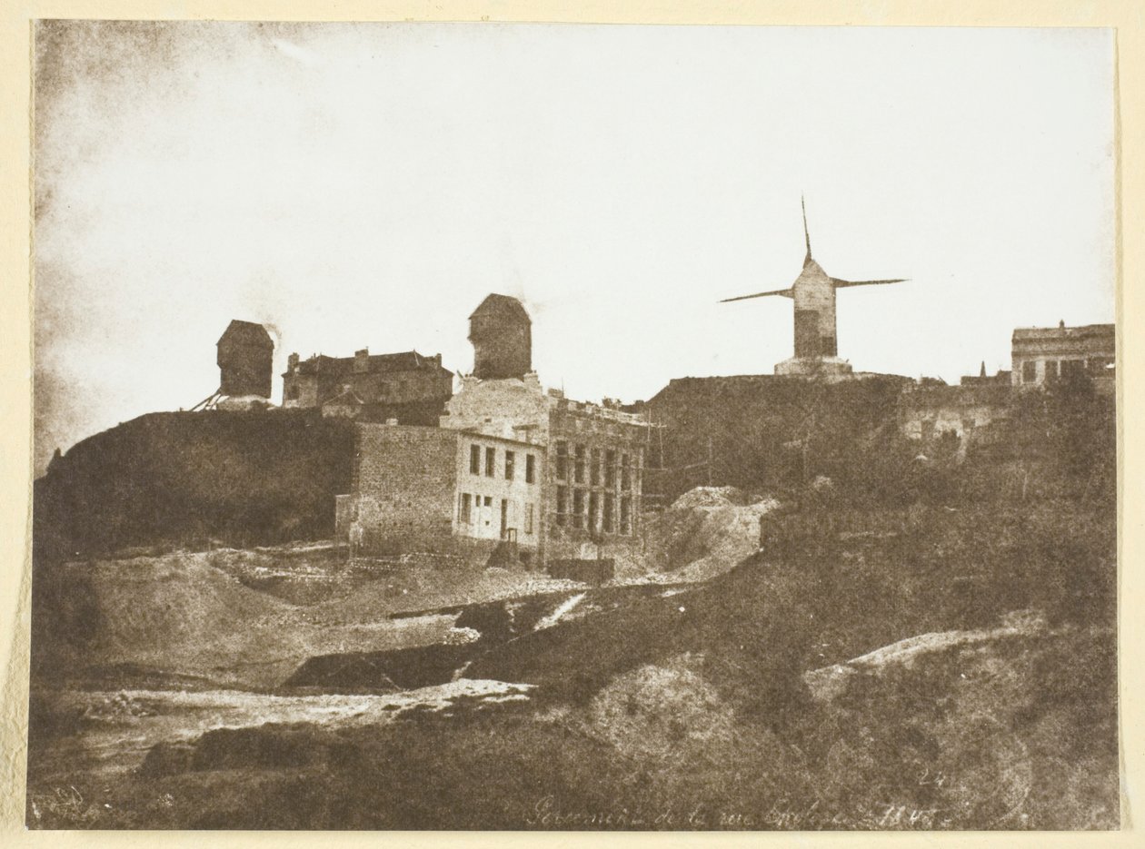 Moulins de Montmartre de Hippolyte Bayard