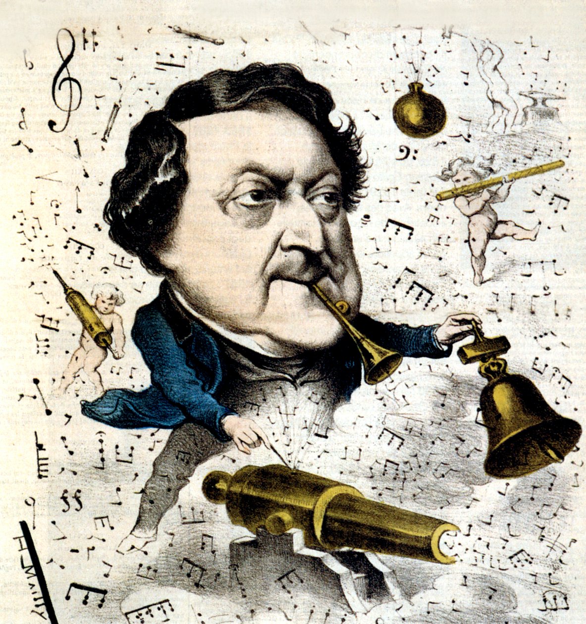 Gioacchino Rossini de Hippolyte Mailly