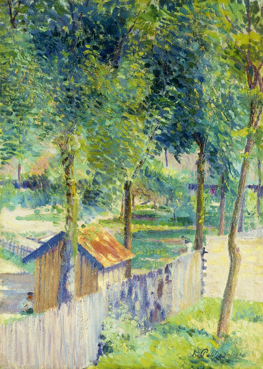 En el jardín de Hippolyte Petitjean
