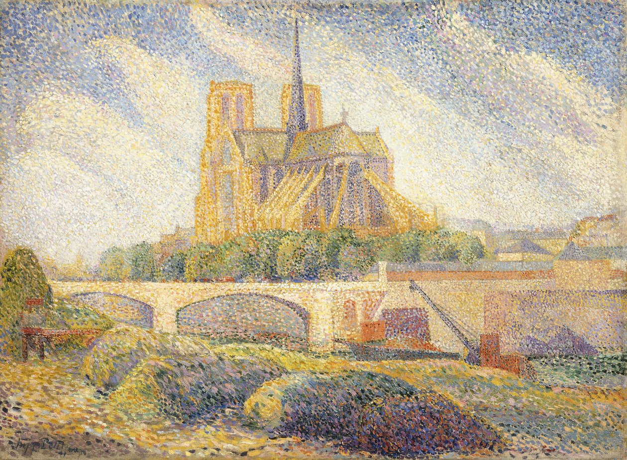 Notre Dame, c.1895 de Hippolyte Petitjean