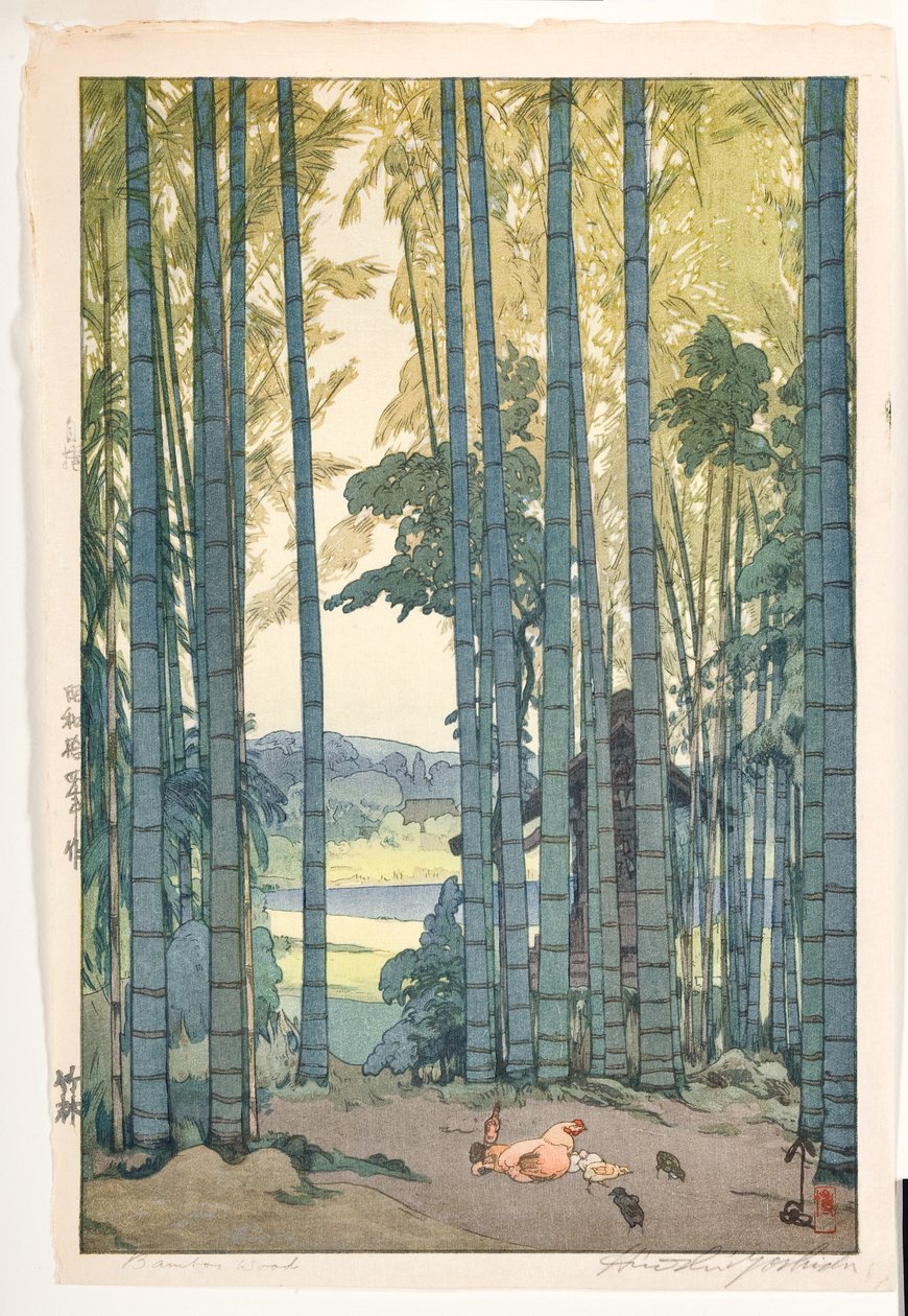 Arboleda de bambú de Hiroshi Yoshida
