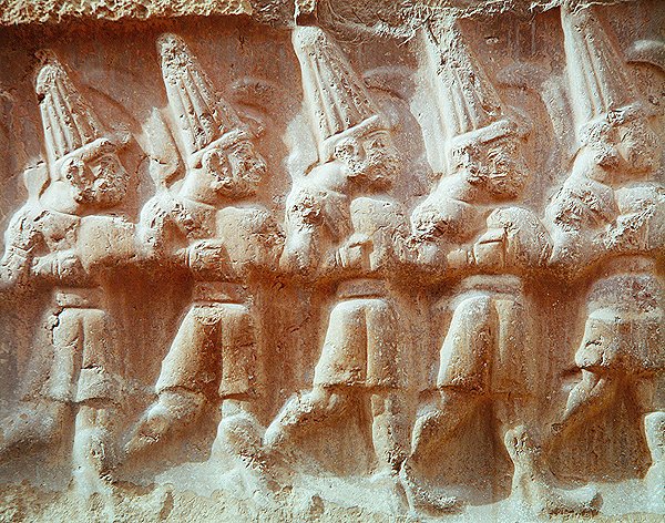 Detalle de la Procesión de los Dioses Armados de Hittite