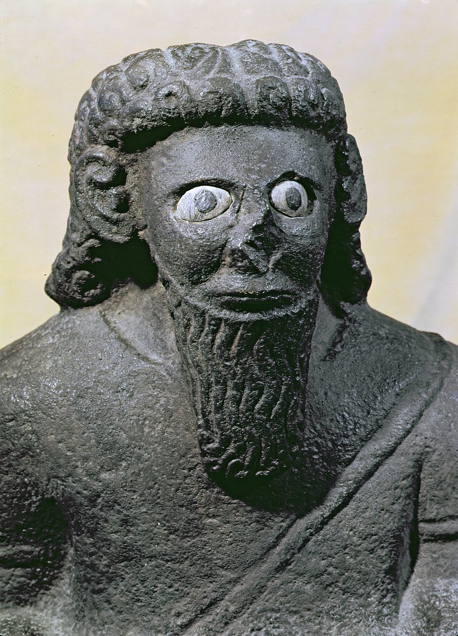 Rey Hadad, del Palacio en Tell-Halaf, Siria de Hittite