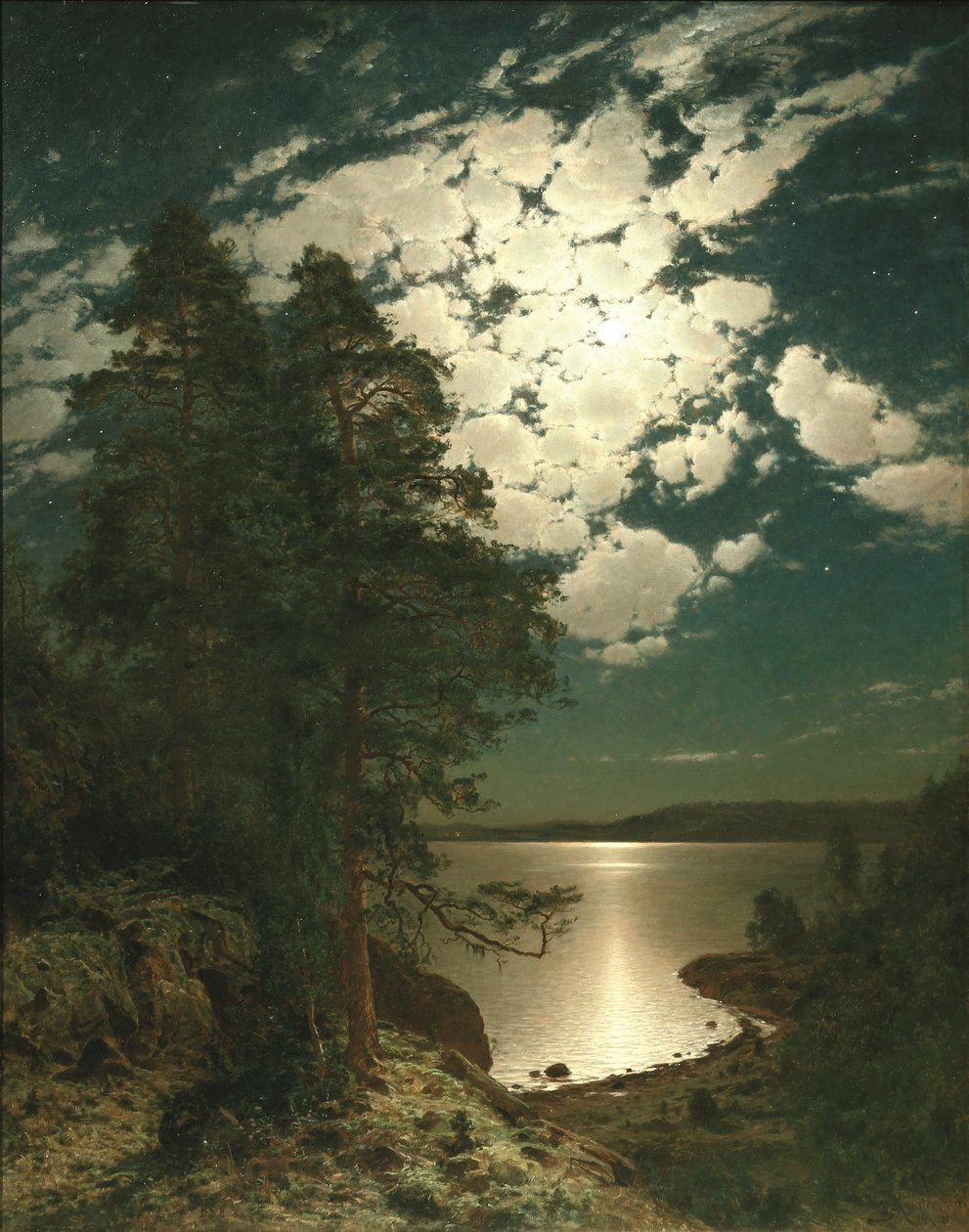 Noche de luna de Hjalmar Munsterhjelm