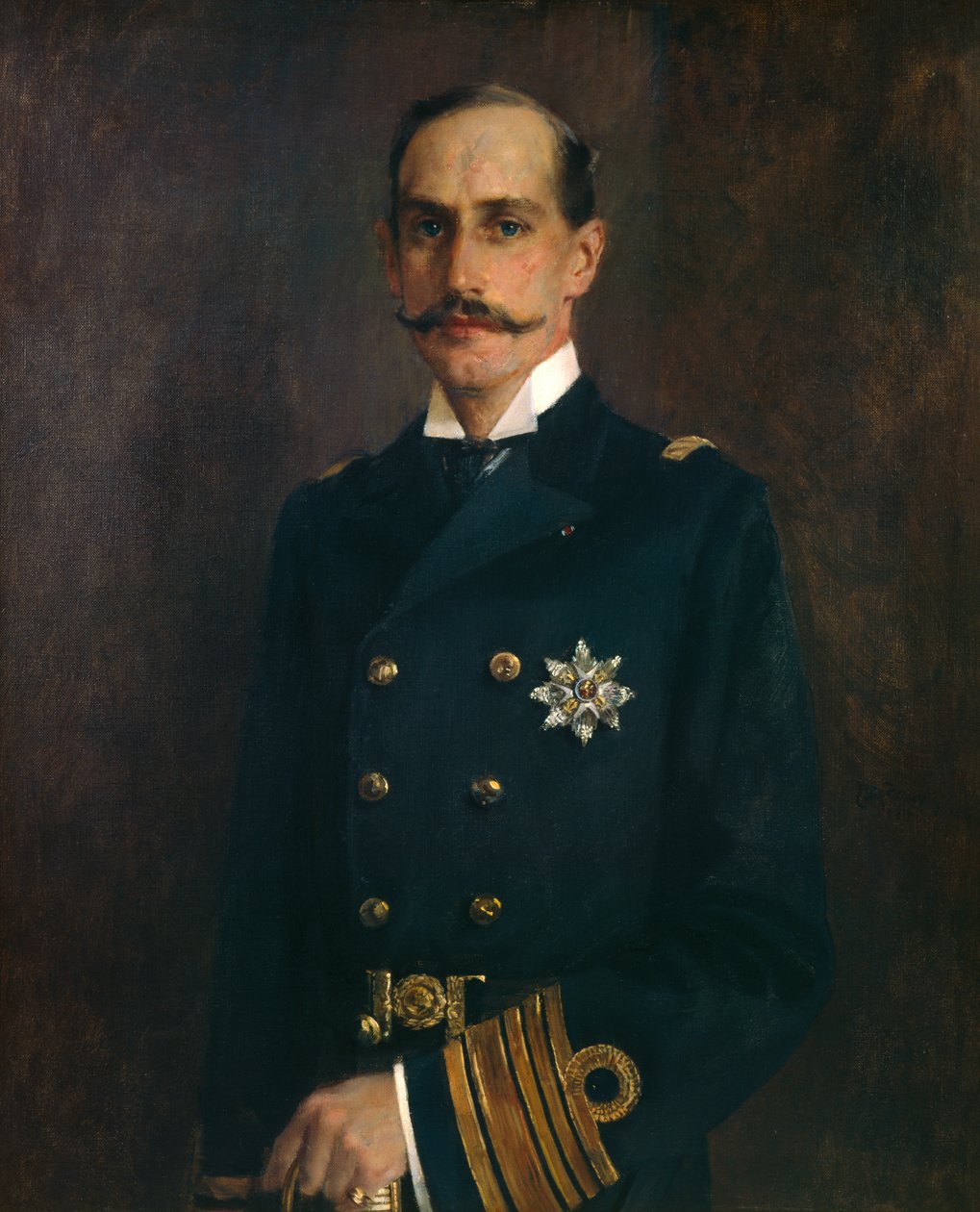 Rey Haakon VII (pintura) de Hjalmer Eilif Emanuel Peterssen
