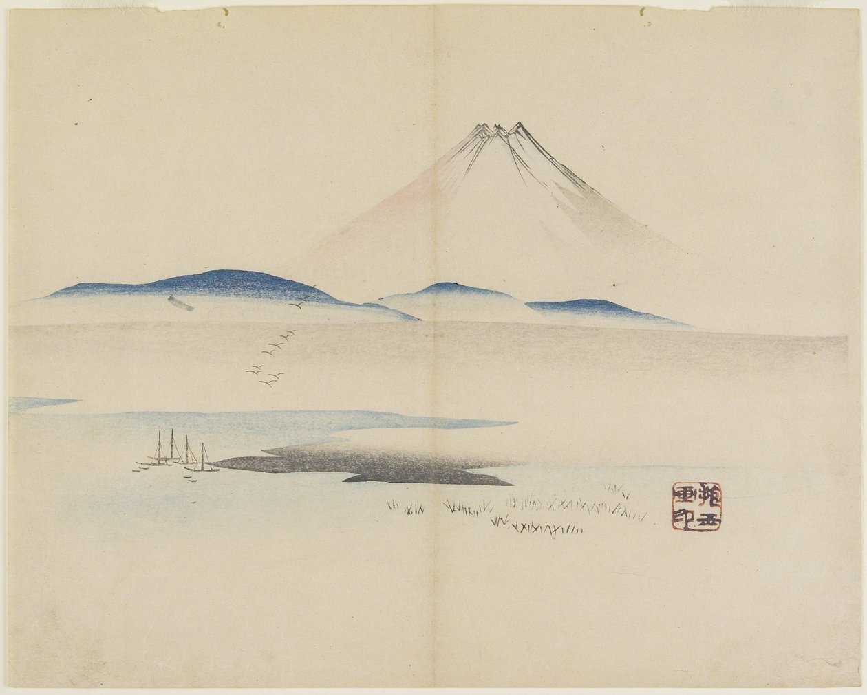(Monte Fuji), c. 1830 de Hogyoku