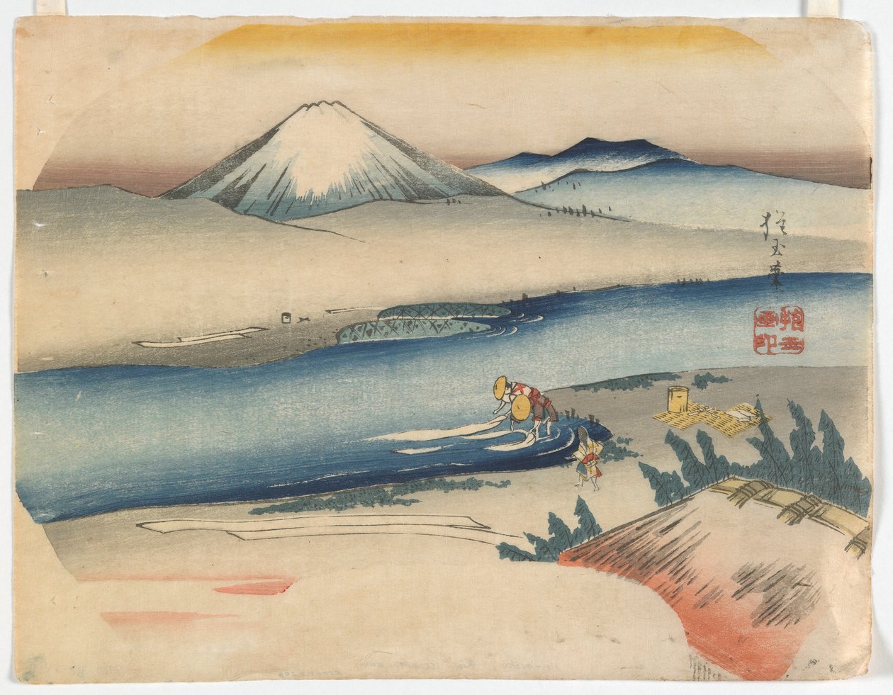 Monte Fuji, período Edo, c.1840 de Hogyoku