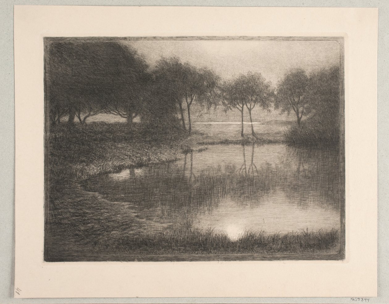 Luz de luna de Holger Valdemar Rasmussen Magaard