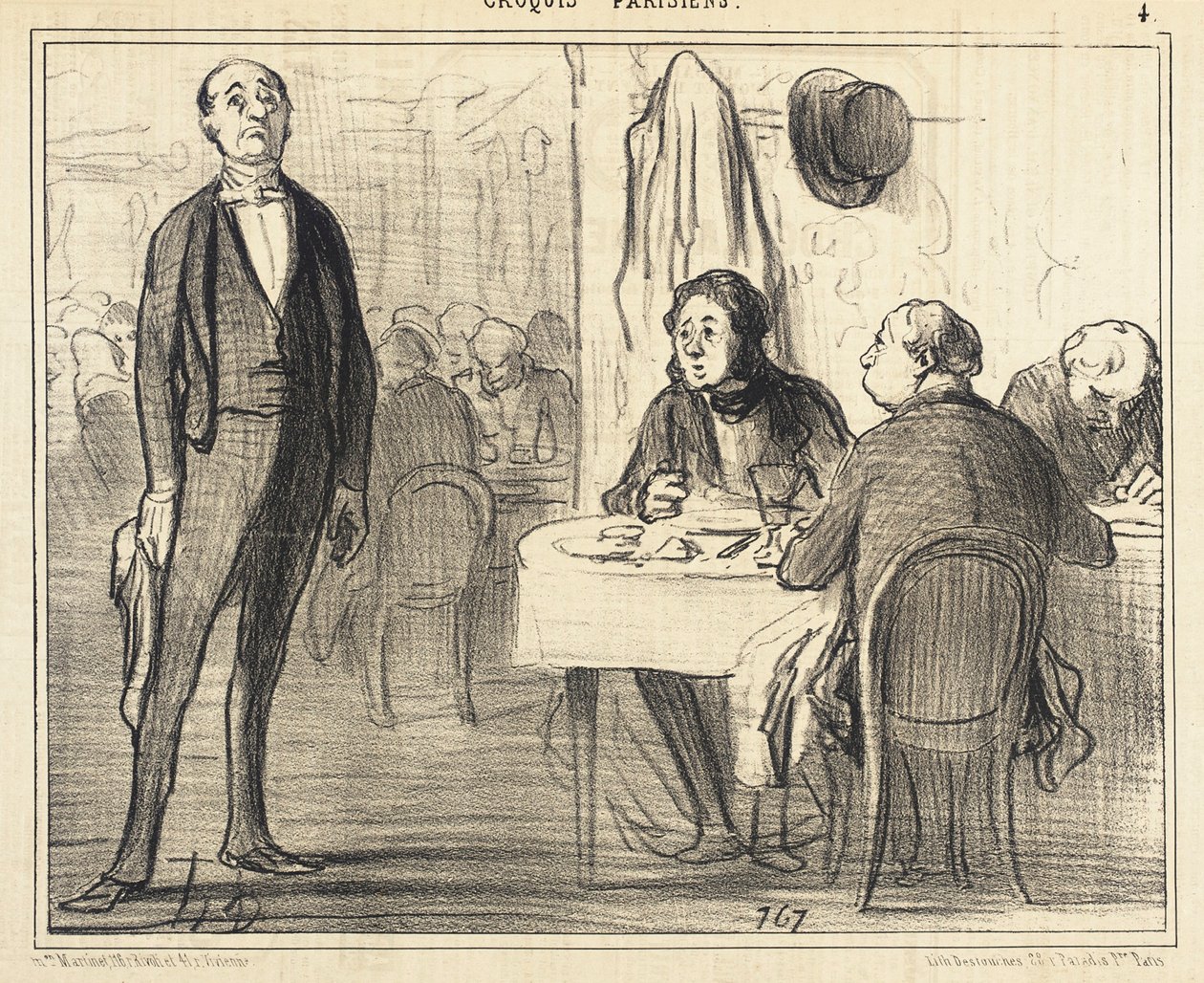 ¿Es el muchacho...? de Honoré Daumier