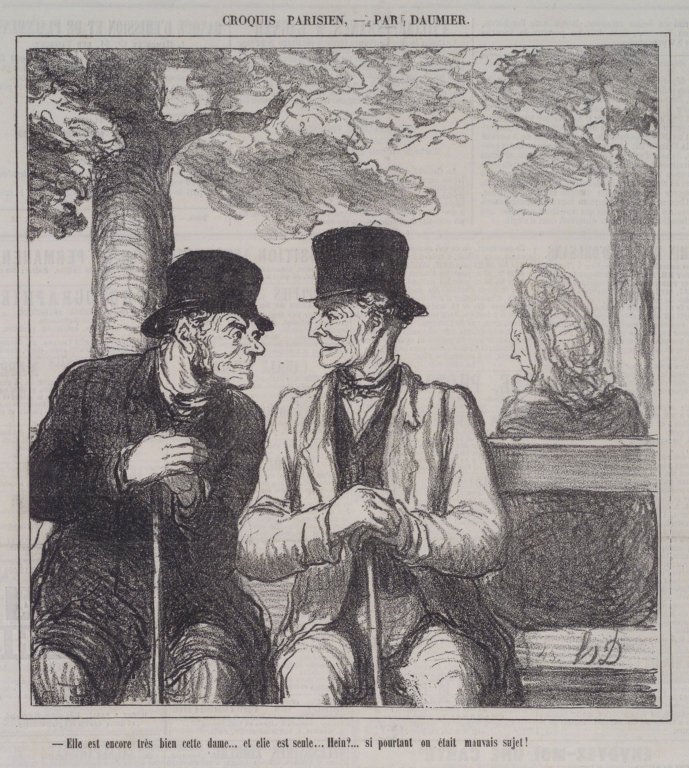 Ella todavía está muy bien... de Honoré Daumier