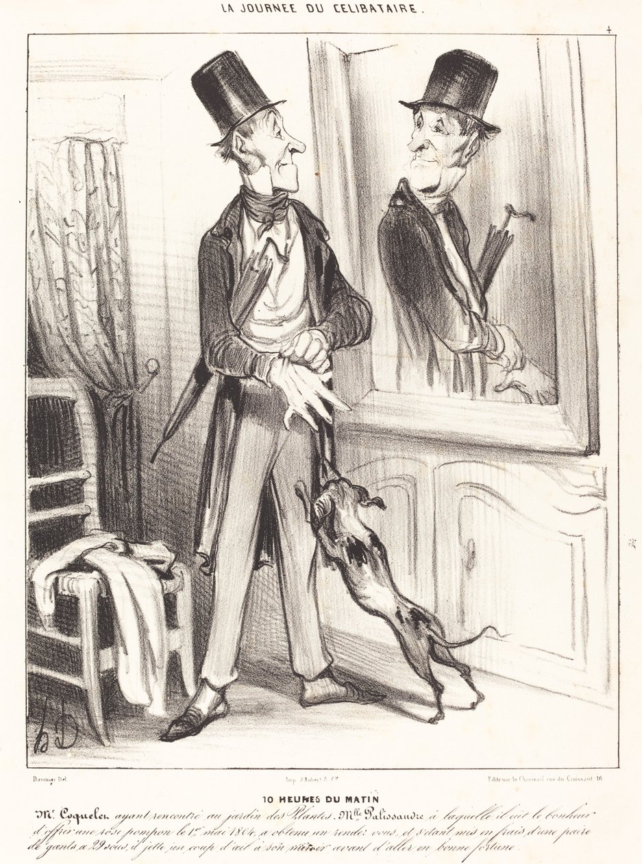 10 horas de la mañana de Honoré Daumier