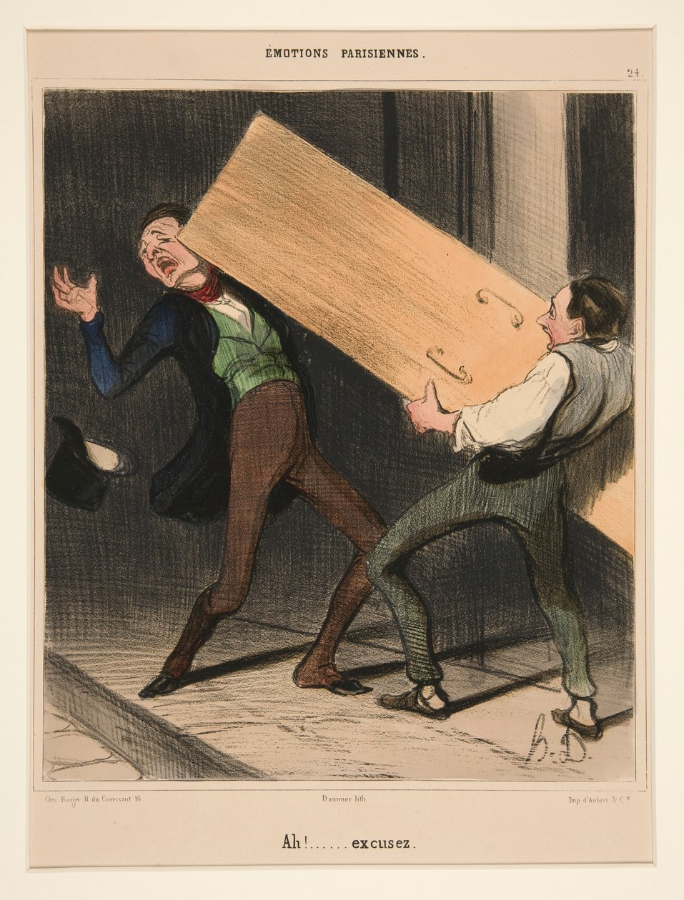 ¡Ay! de Honoré Daumier