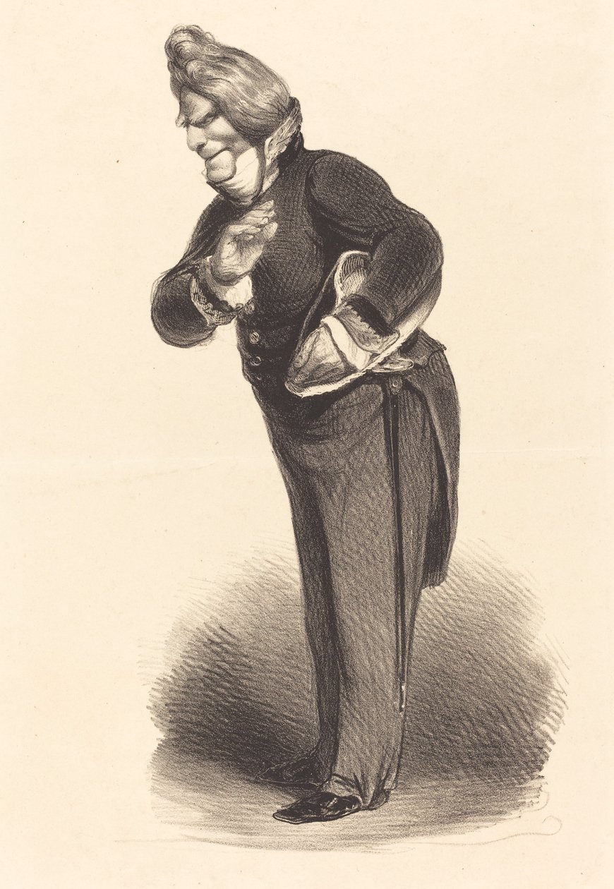 Amiral Verhuel de Honoré Daumier