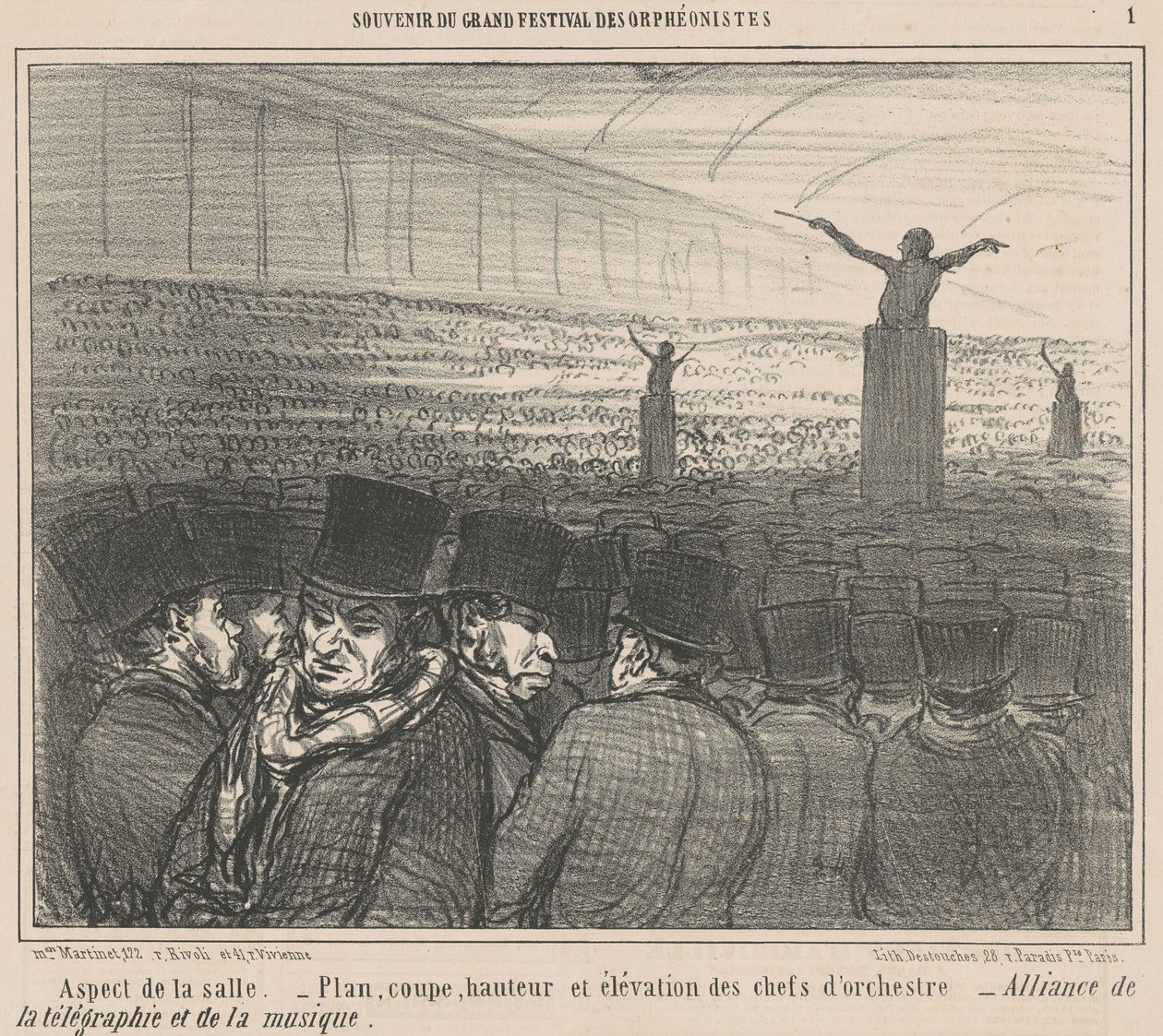 Aspecto de la sala de Honoré Daumier