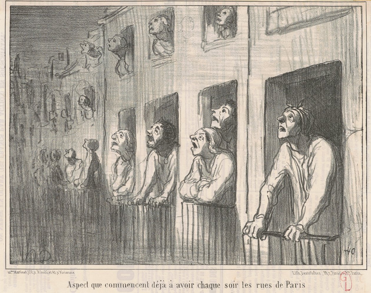 Aspecto que ya comienzan a tener de Honoré Daumier