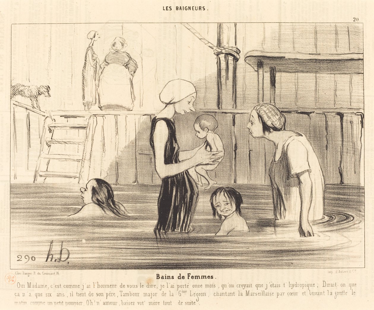 Baños de Mujeres de Honoré Daumier
