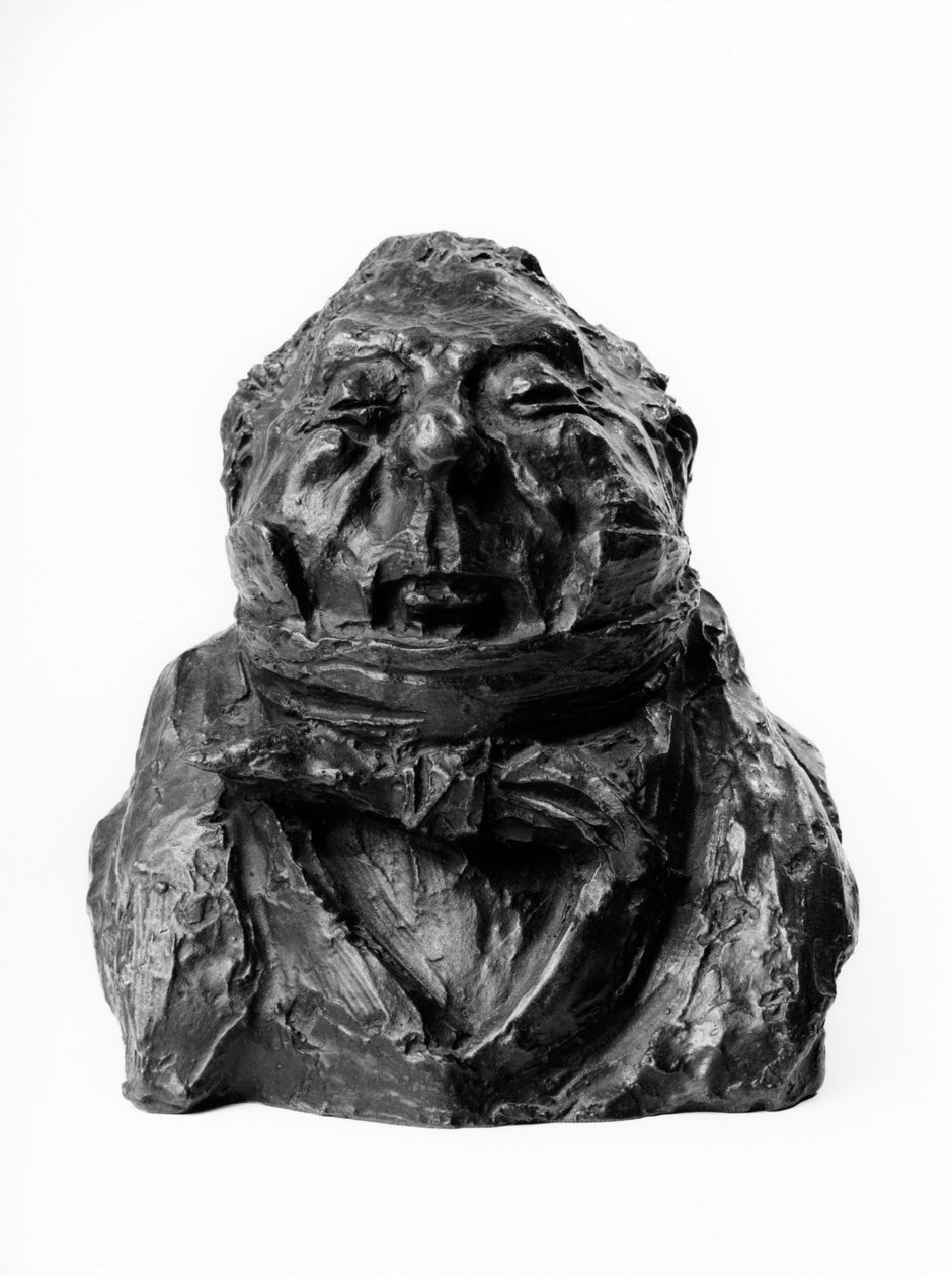 Caricatura de Charles-Guillaume Etienne (bronce) de Honoré Daumier