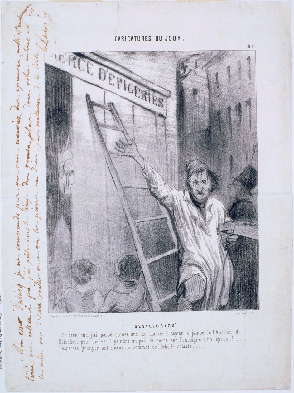 Viñetas del día: ¡Desilusión! de Honoré Daumier