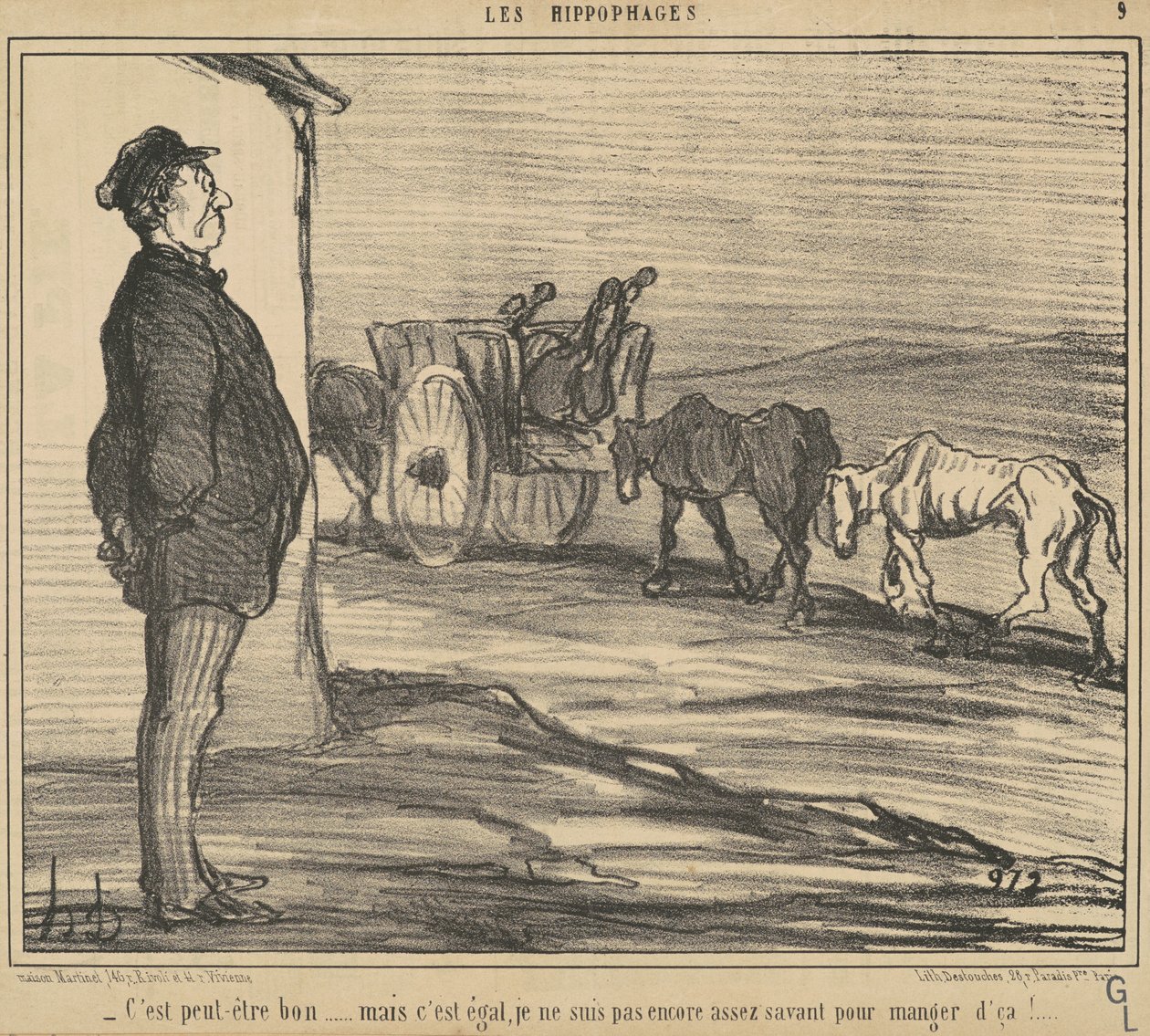 Tal vez sea bueno... de Honoré Daumier