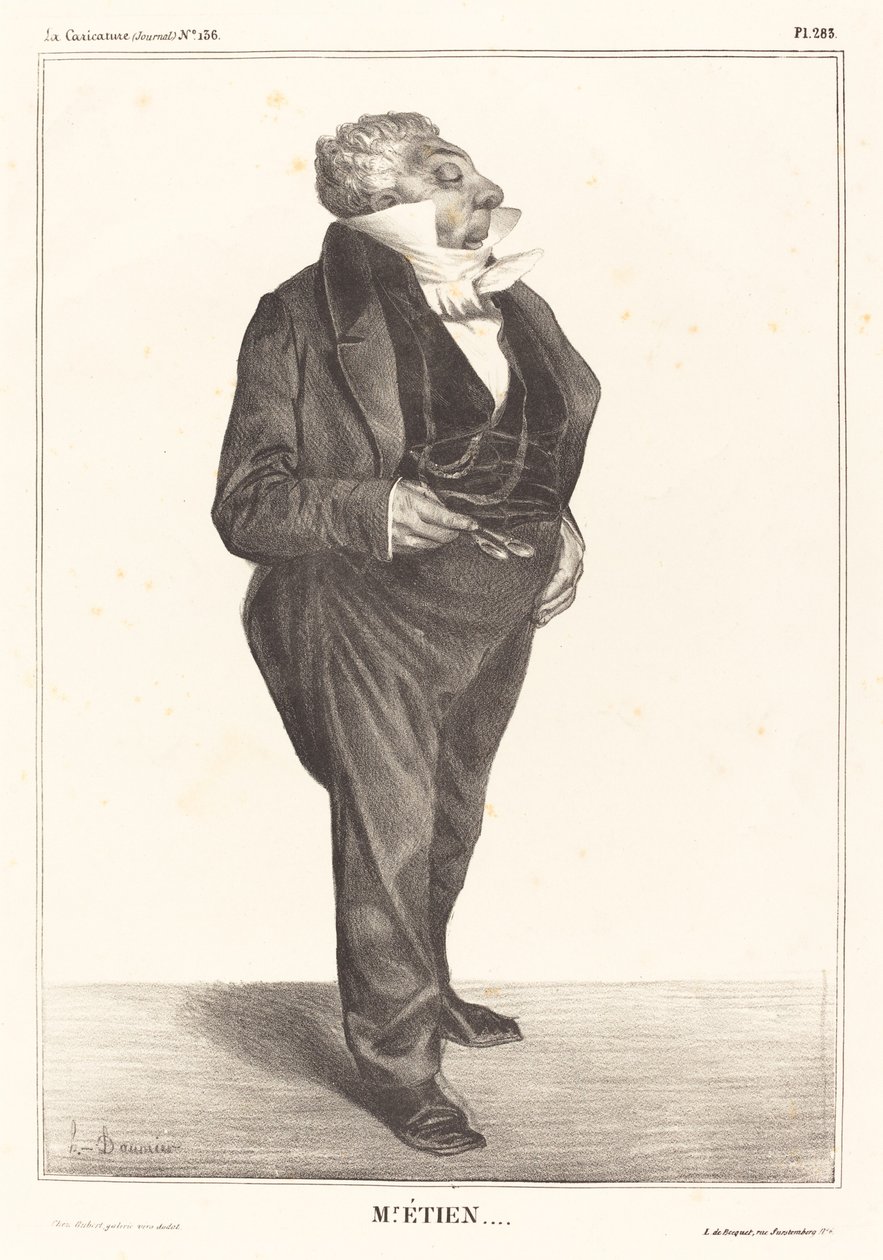 Charles Guillaume Étienne de Honoré Daumier