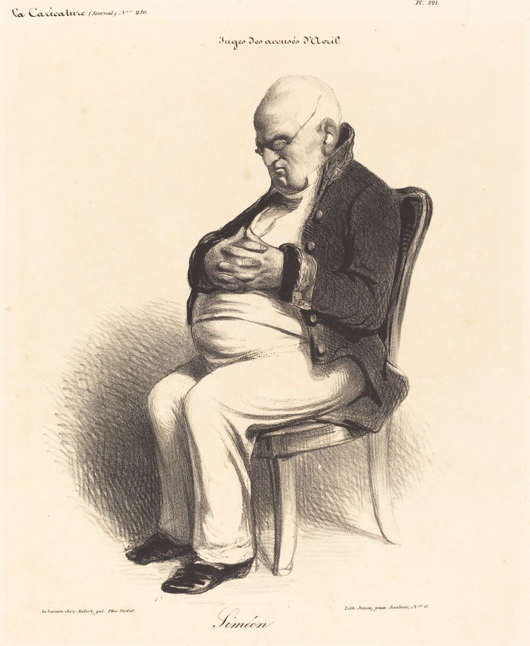 Conde J.-Jérôme Siméon de Honoré Daumier