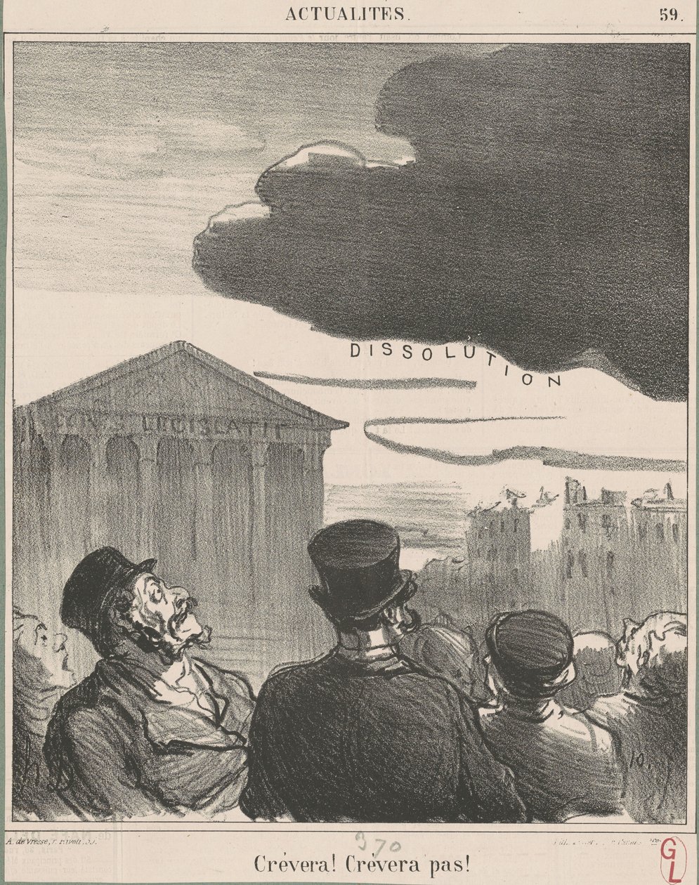 ¡Creverá! ¡No creverá! de Honoré Daumier