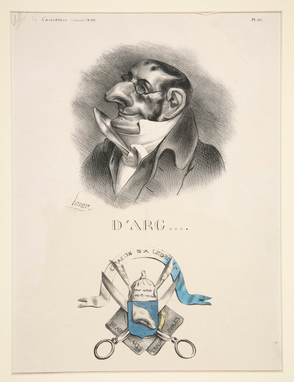 D de Honoré Daumier