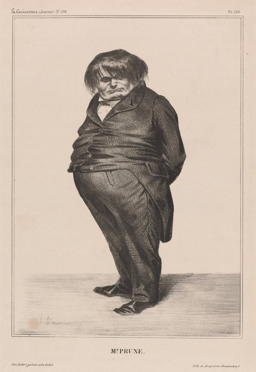 Doctor Prunelle de Honoré Daumier