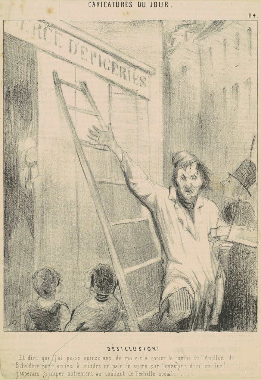 ¡Desilusión! de Honoré Daumier