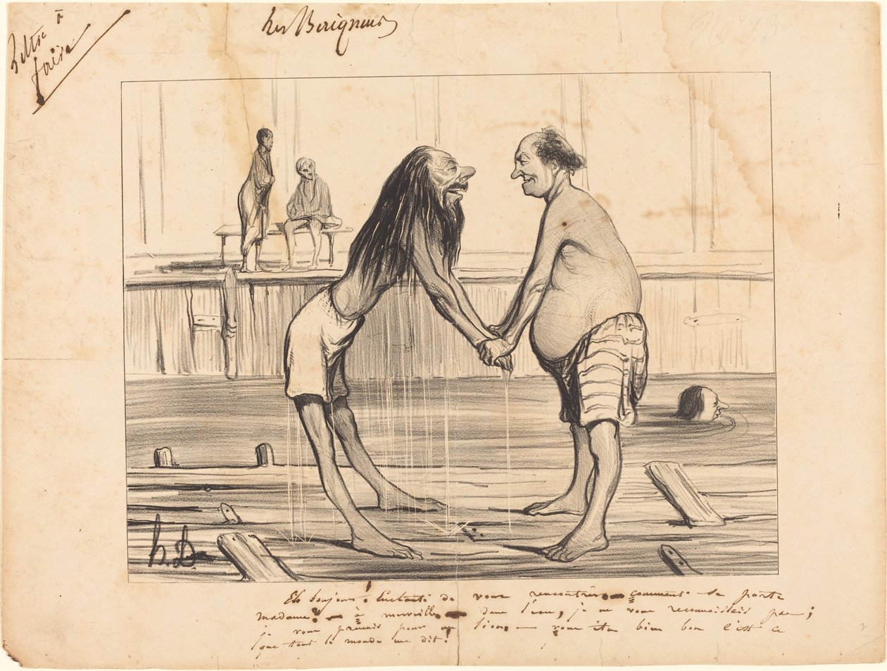 ¡Hola! encantado de conocerte... de Honoré Daumier