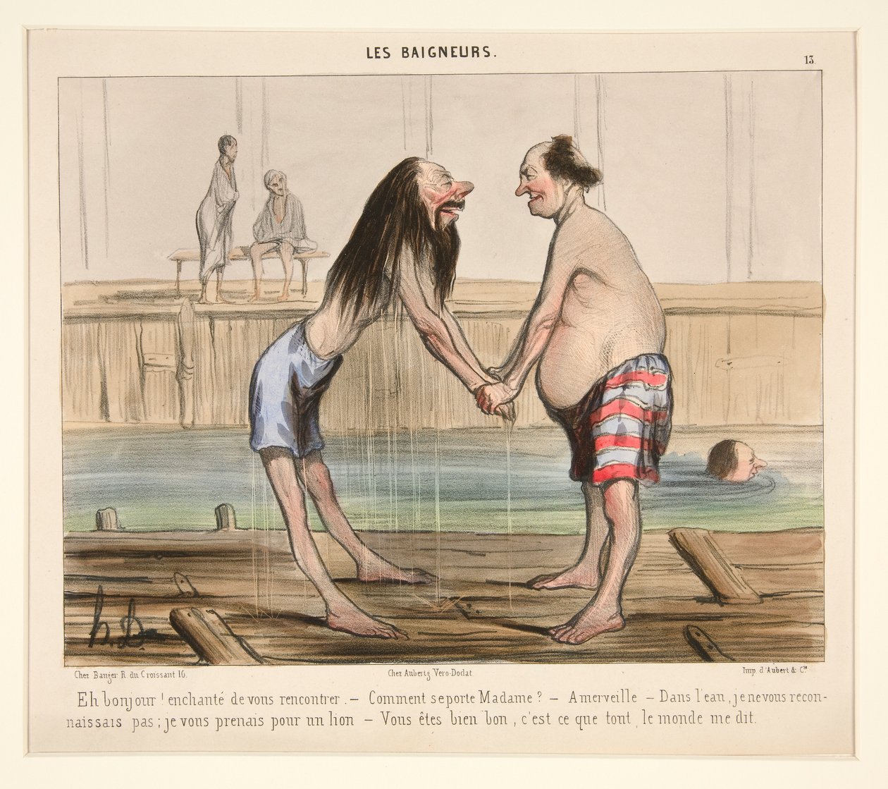¡Hey HOLA! Encantada de conocerte de Honoré Daumier