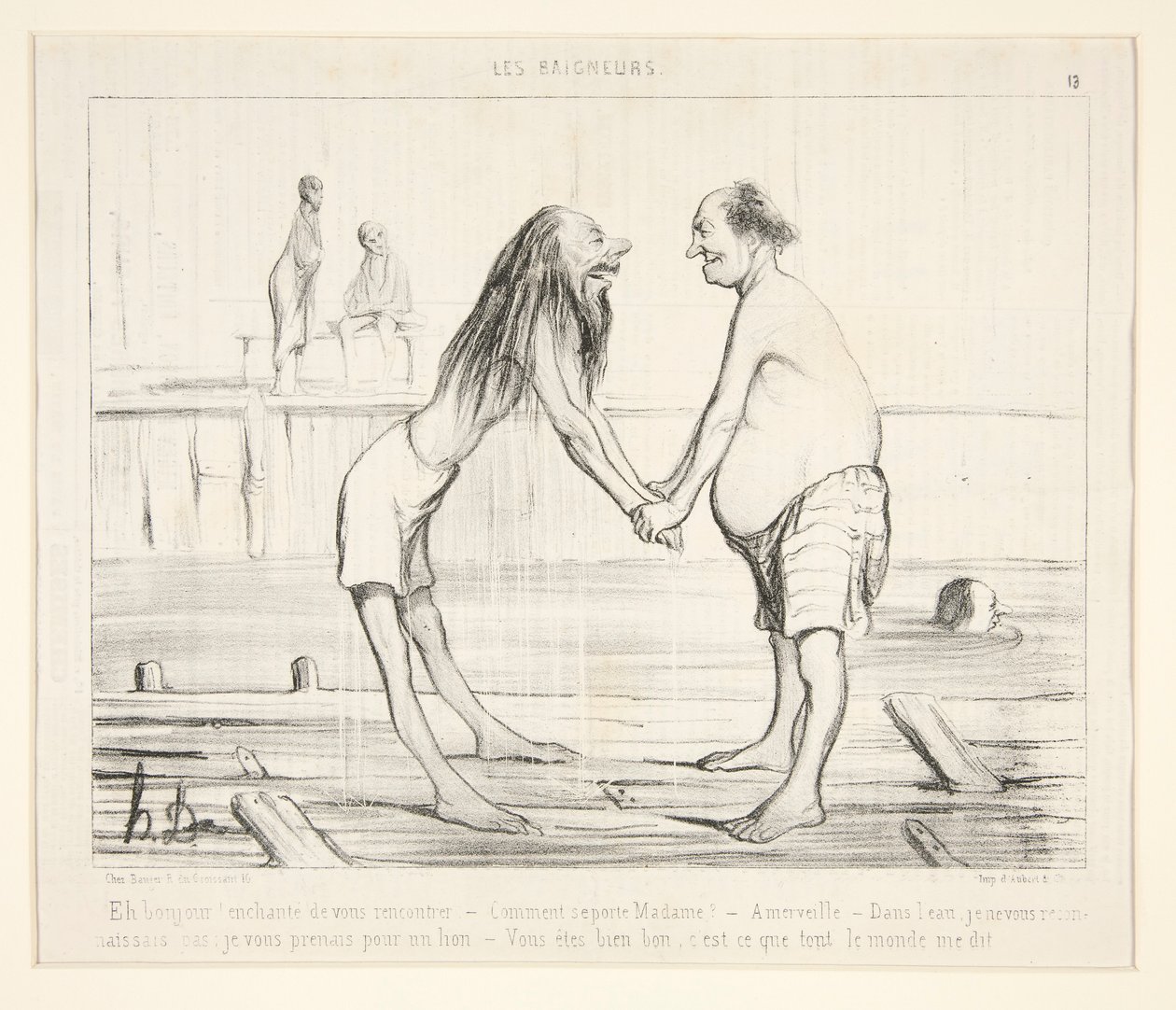 ¡Hey HOLA! Encantada de conocerte de Honoré Daumier