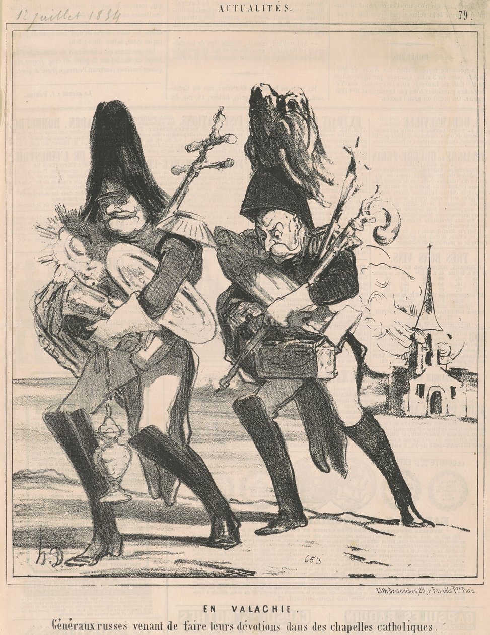 En Valaquia de Honoré Daumier