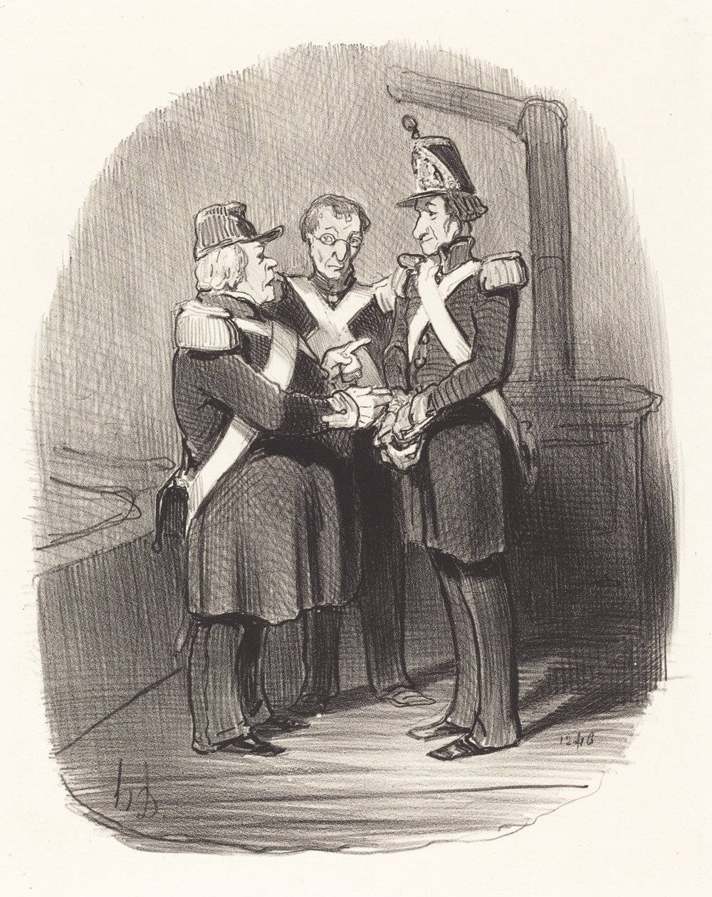 Explíqueme entonces, señor Badoulard... de Honoré Daumier