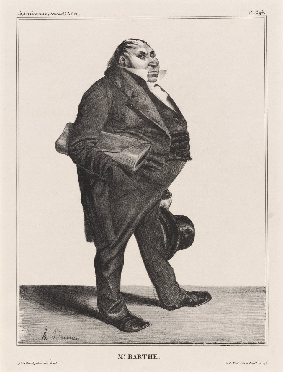 Félix Barthe de Honoré Daumier