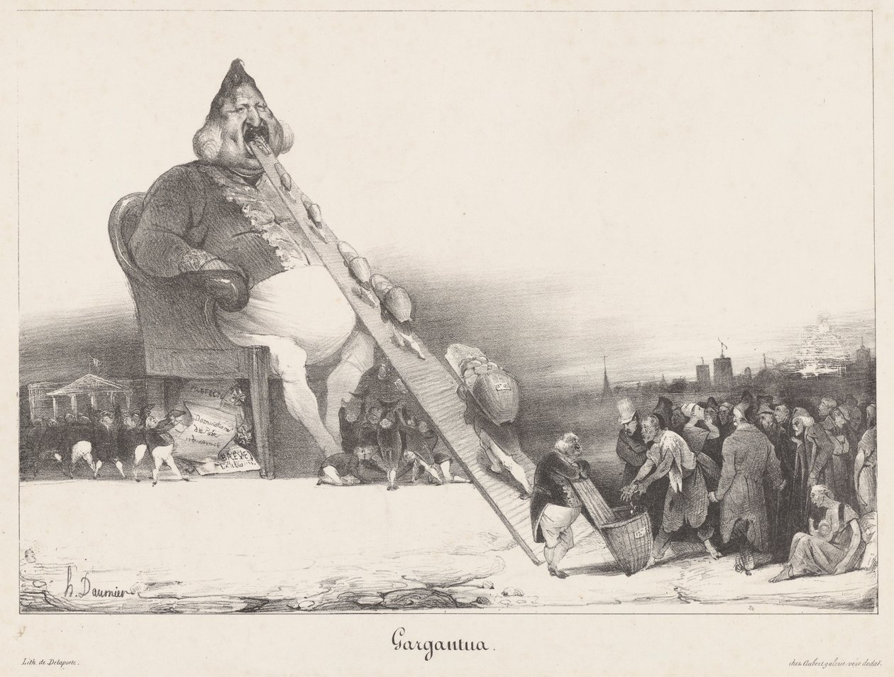 Gargantúa de Honoré Daumier