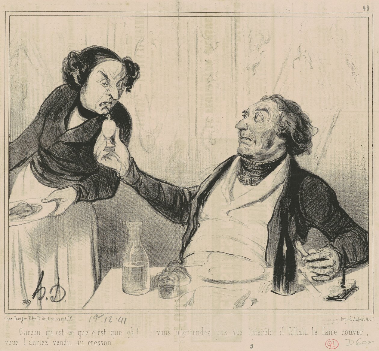 Garzón, ¿qué es esto? ... de Honoré Daumier