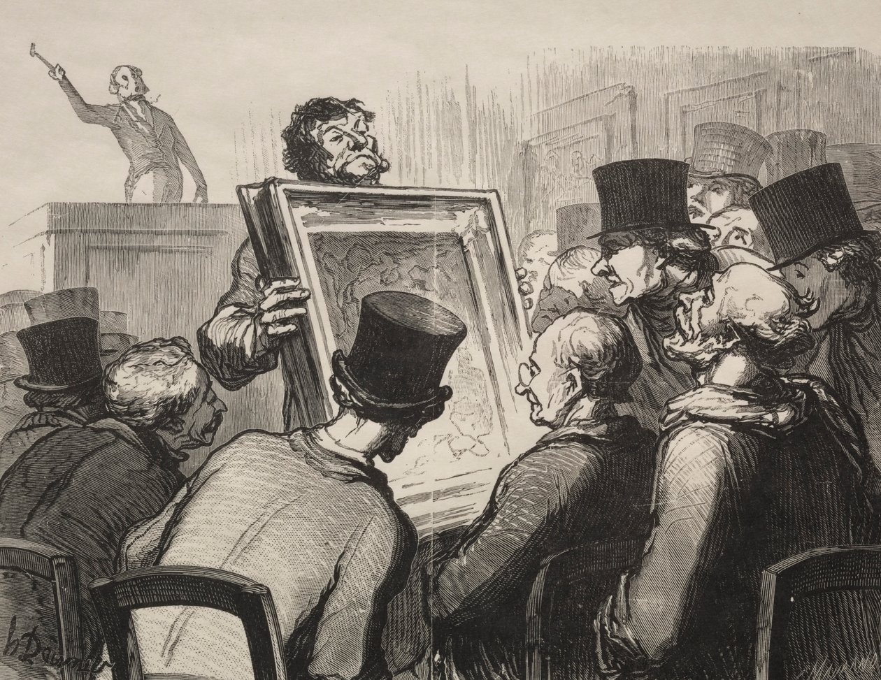 Hotel Bouillon: Entusiastas de las imágenes de Honoré Daumier