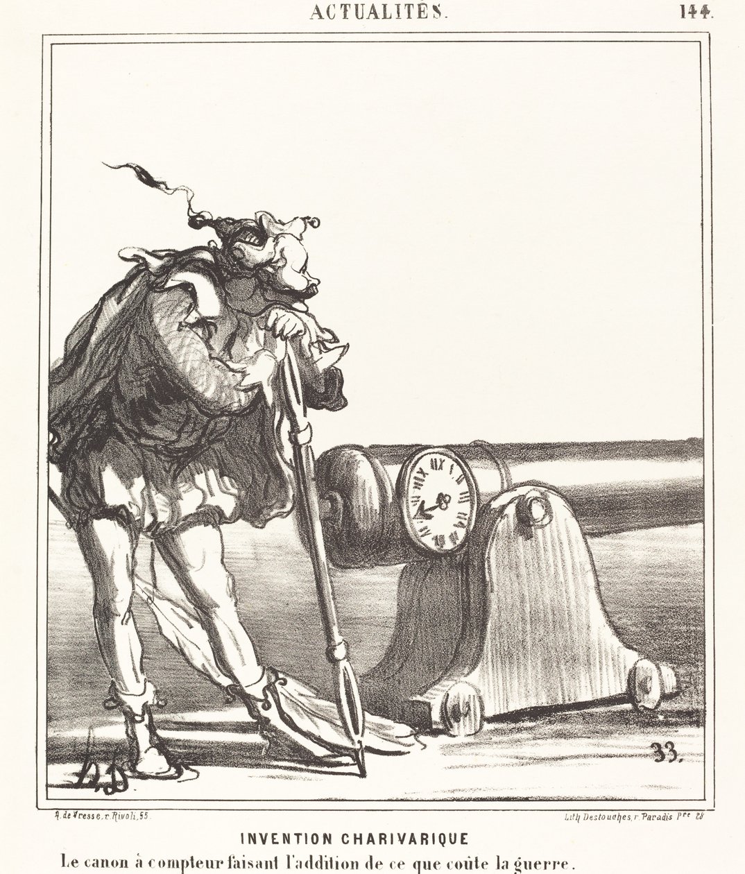 Invención charivarique de Honoré Daumier