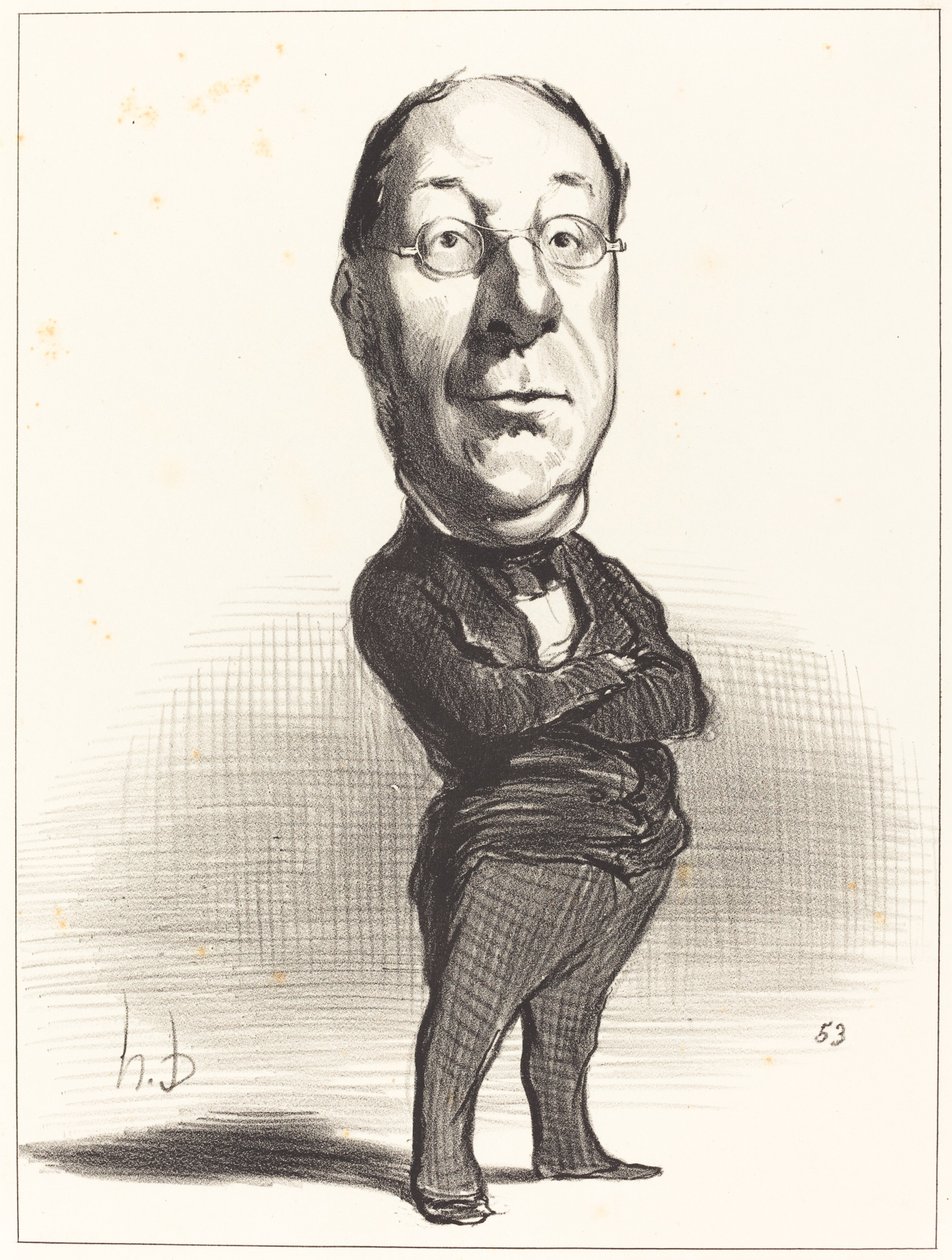 J.-B. Gustave de Laboulie de Honoré Daumier