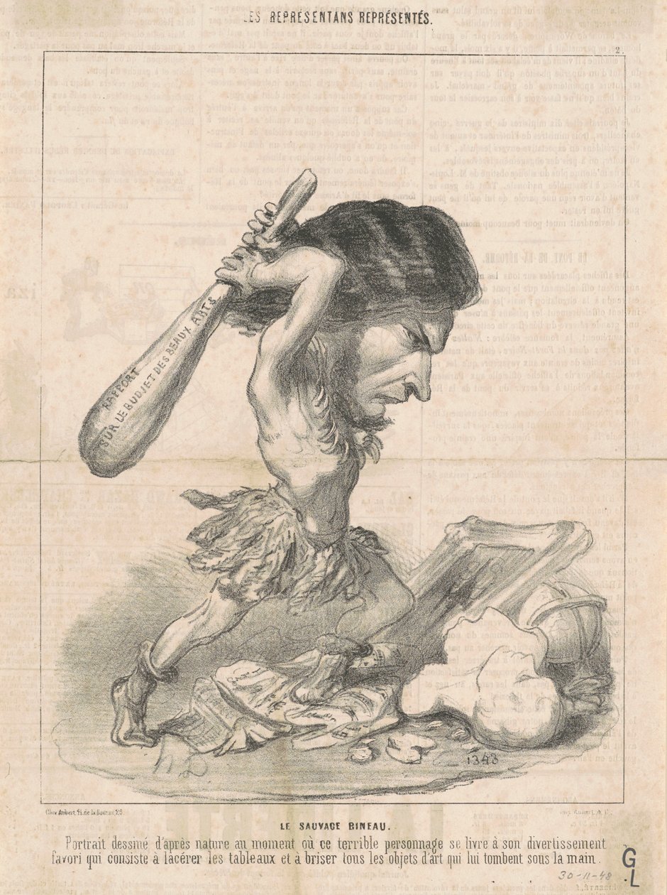J. Martial Bineau (2ª Placa) de Honoré Daumier